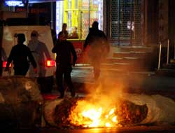 Mağazaya molotoflu saldırı!